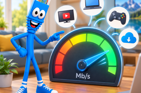 Co znamená rychlost internetu a jakou vlastně potřebujete?