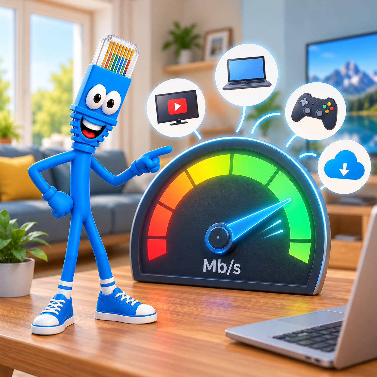 Co znamená rychlost internetu a jakou vlastně potřebujete?
